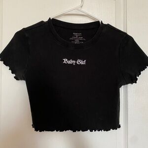 cropped t shirt
